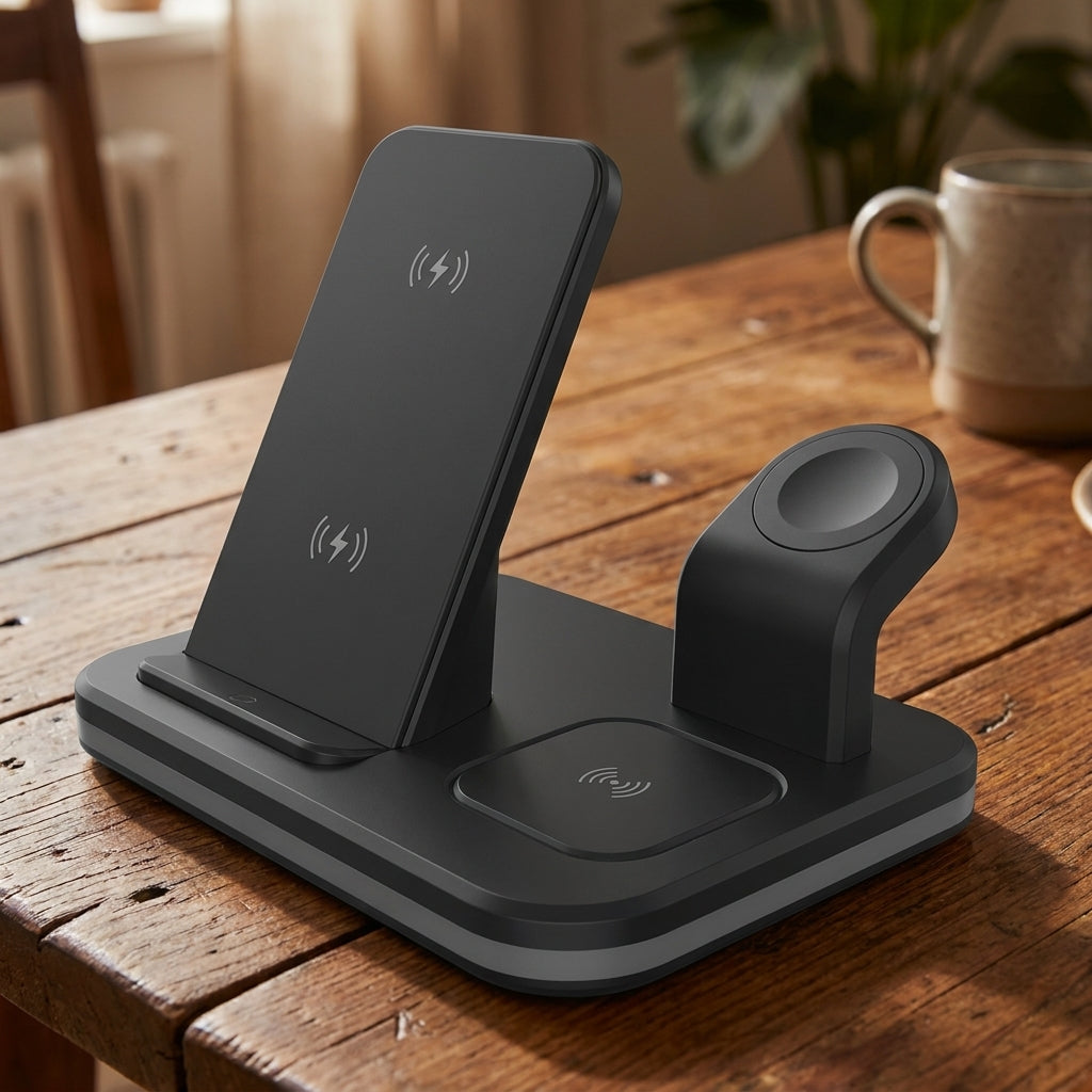 Mobile Phone Wireless Charger Multi-function Universal Adapter