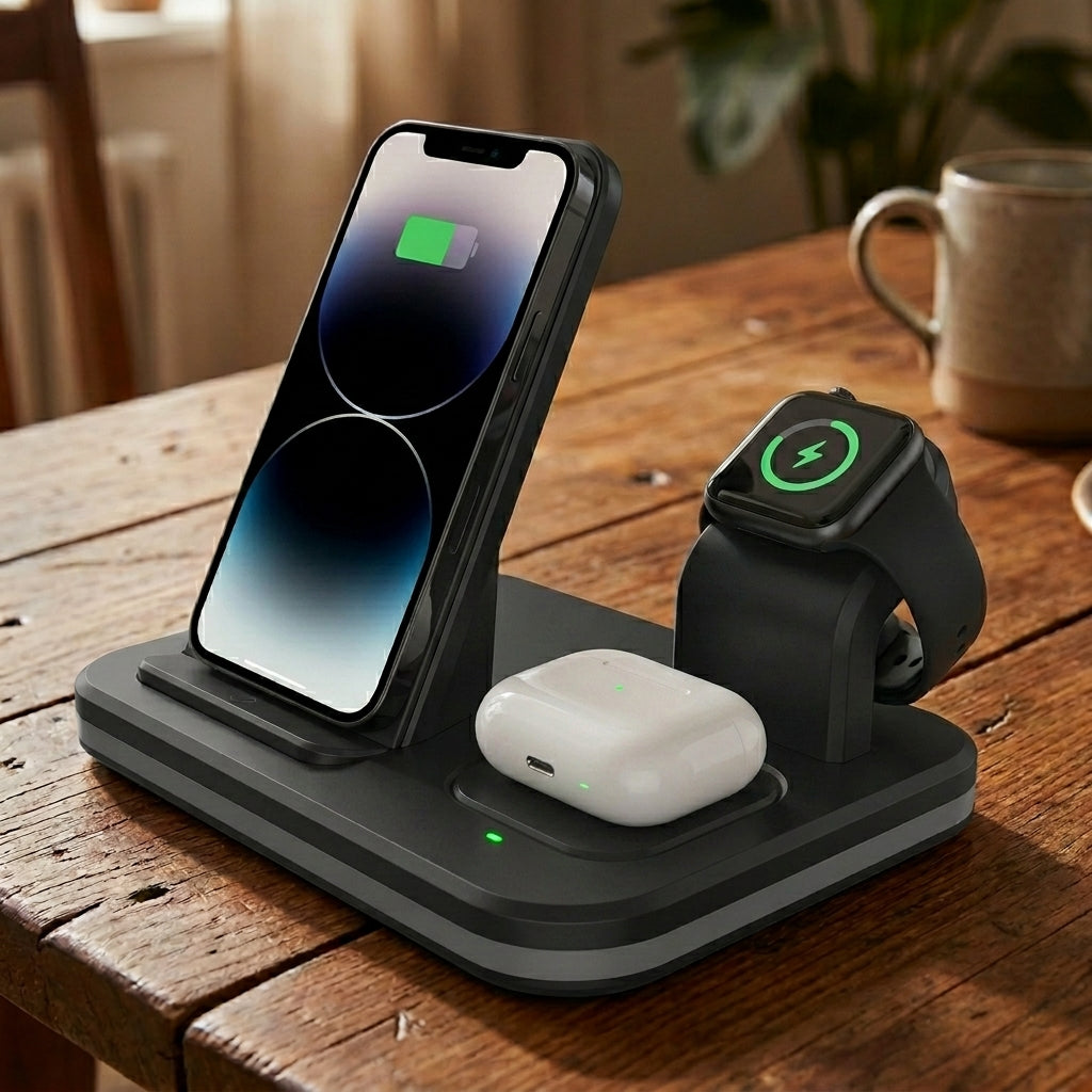 Mobile Phone Wireless Charger Multi-function Universal Adapter