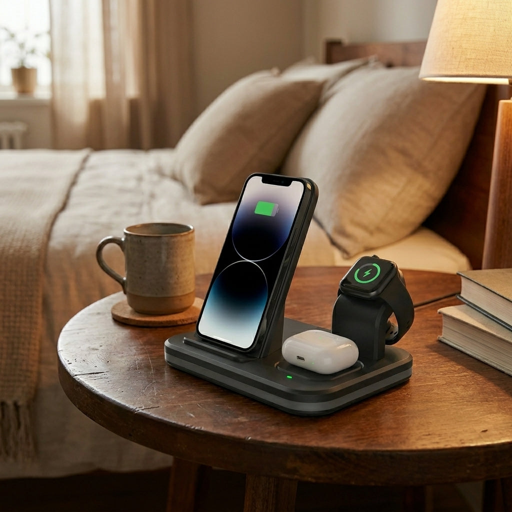 Mobile Phone Wireless Charger Multi-function Universal Adapter