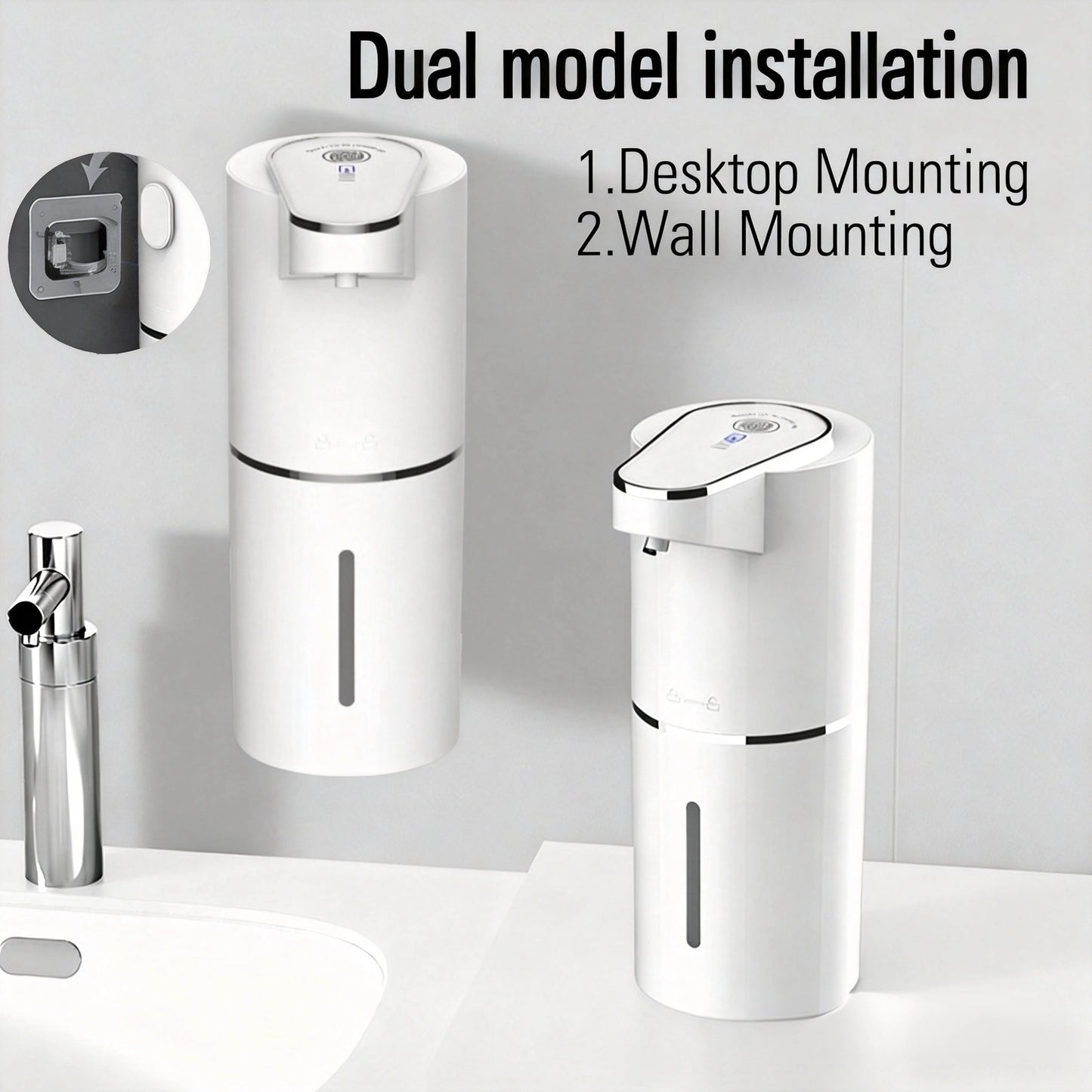 Electric Wall-Mounted Smart Induction Foam Hand Washer